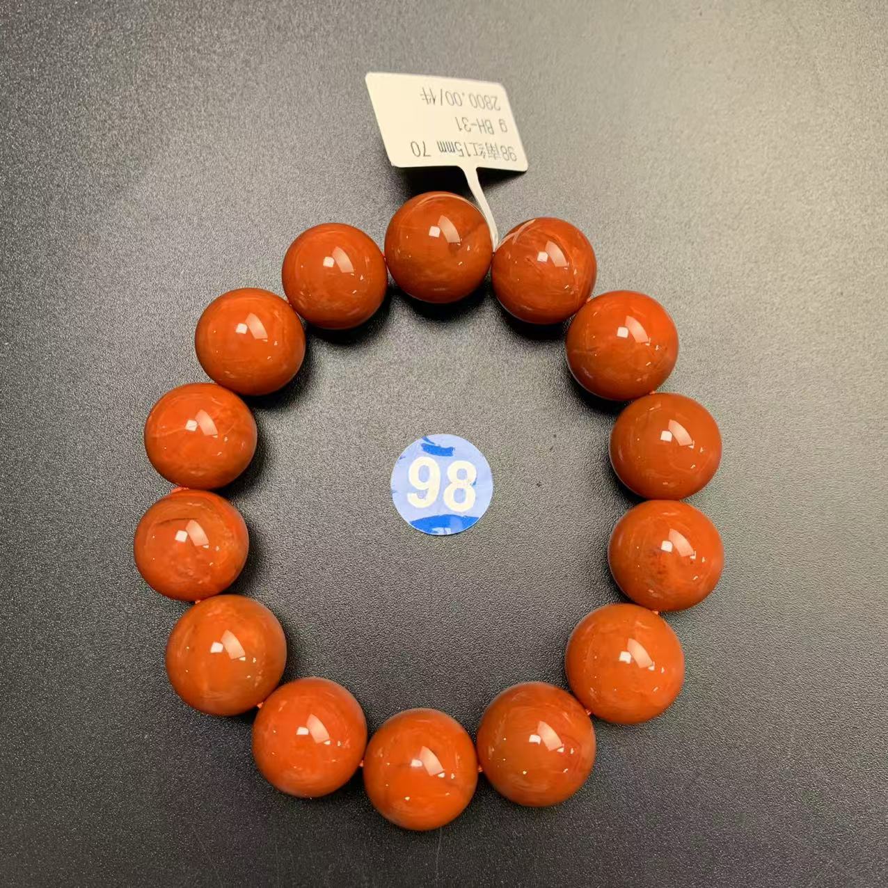 【师老师专属0307-98】南红单圈15mm BH-31