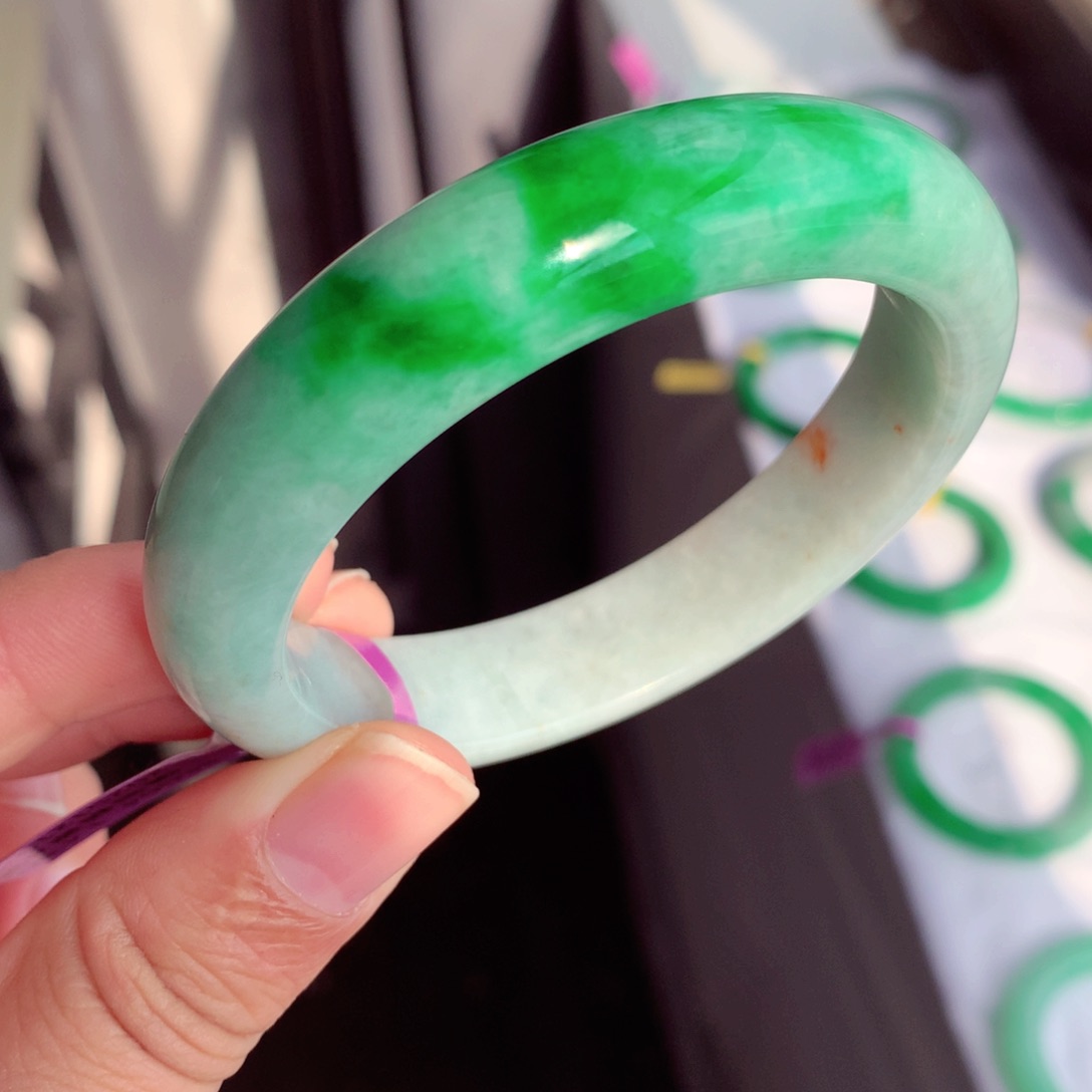 未镶嵌手镯翡翠缅甸翡翠