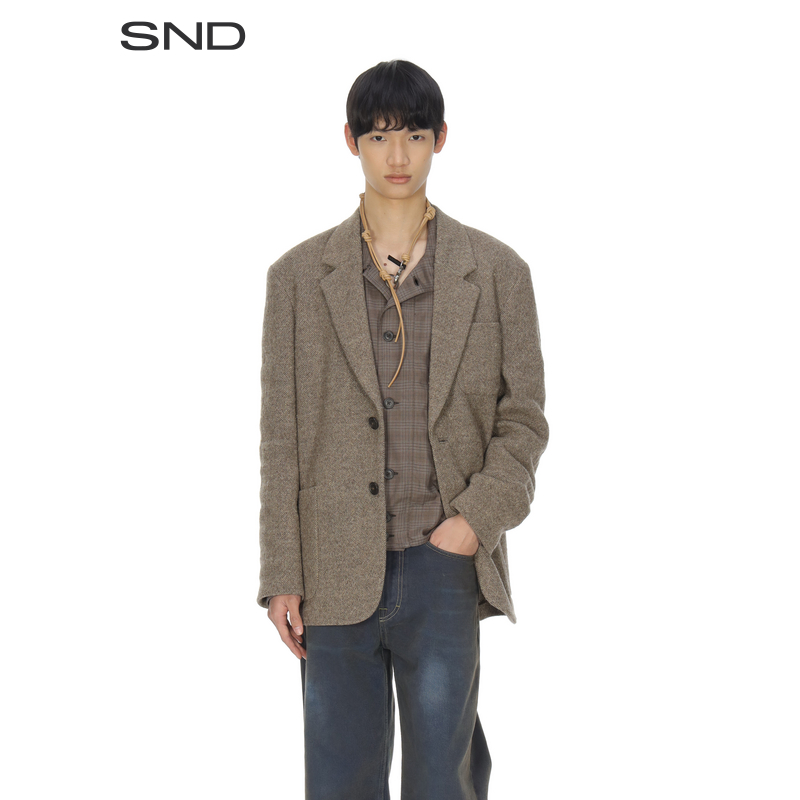 【SNDOUR LEGACY 设计师品牌】SND AW25 翻领西装外套