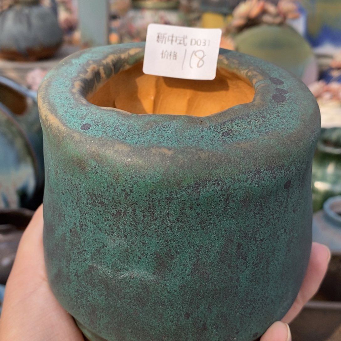 粗砂花盆1987盆新中式D0031