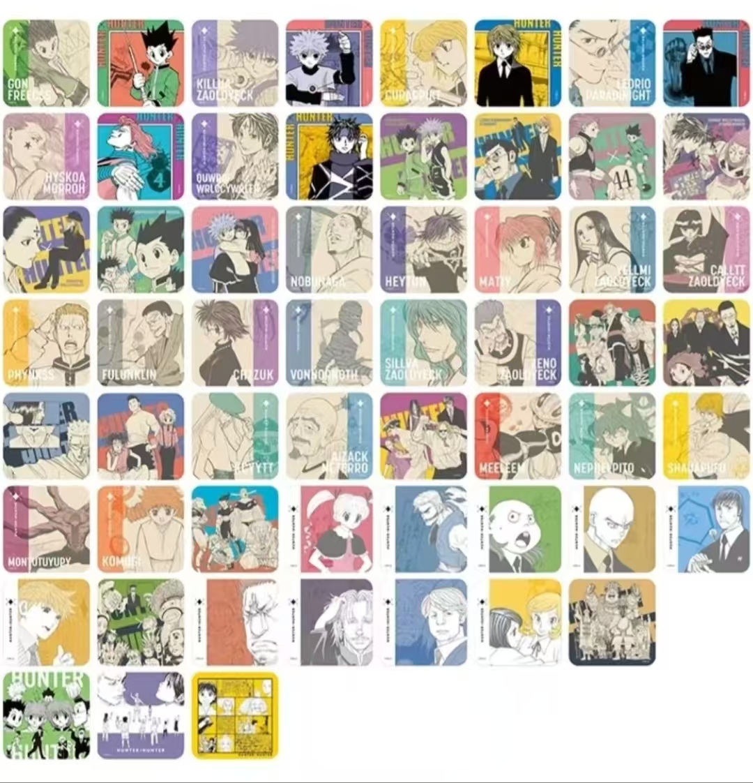 【全职猎人】hunter js2024原画杯垫 二弹 （日谷国现，顺丰包邮）