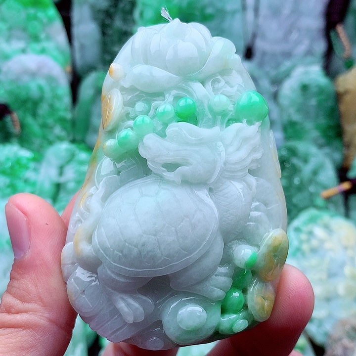 翡翠吊坠(不含链)未镶嵌