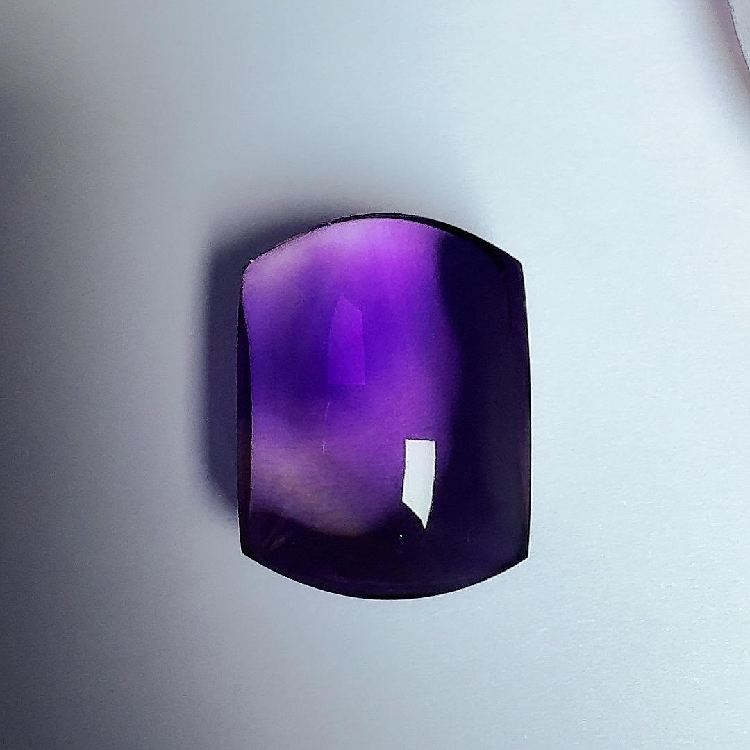 天然全净体紫水晶无事牌主石27.9*21.4*17.3尺寸冰透高冰通透干净