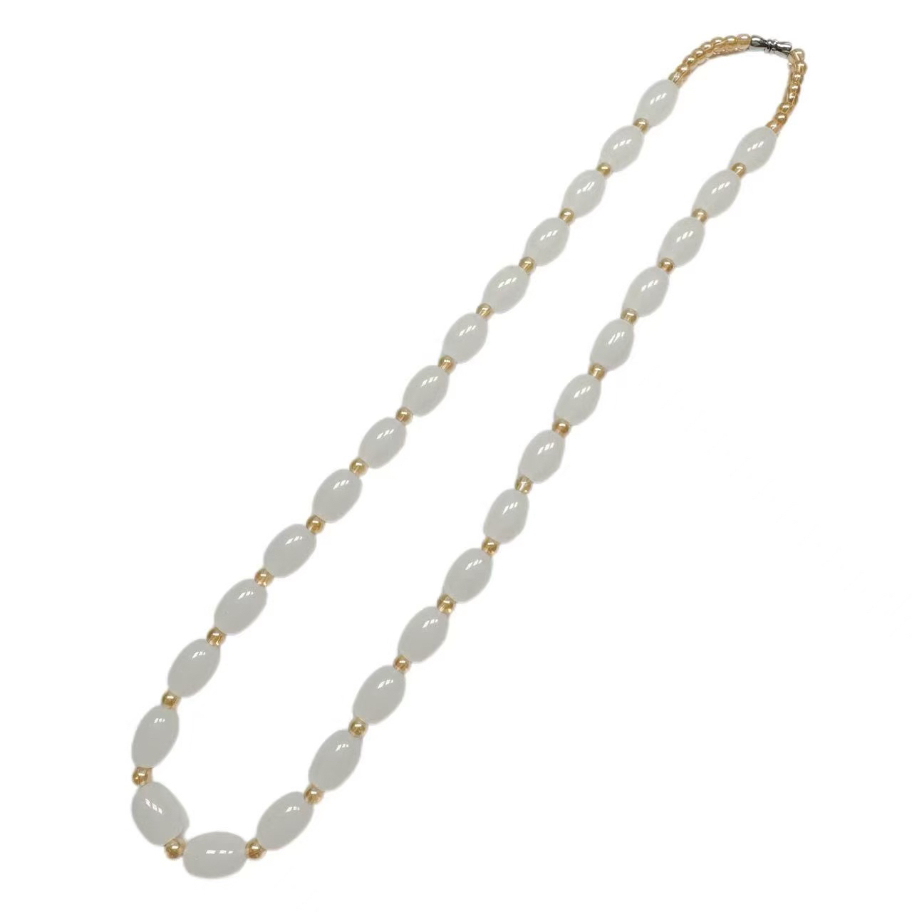 ° 时尚枣珠玉石项链 A17-HWZ-2A