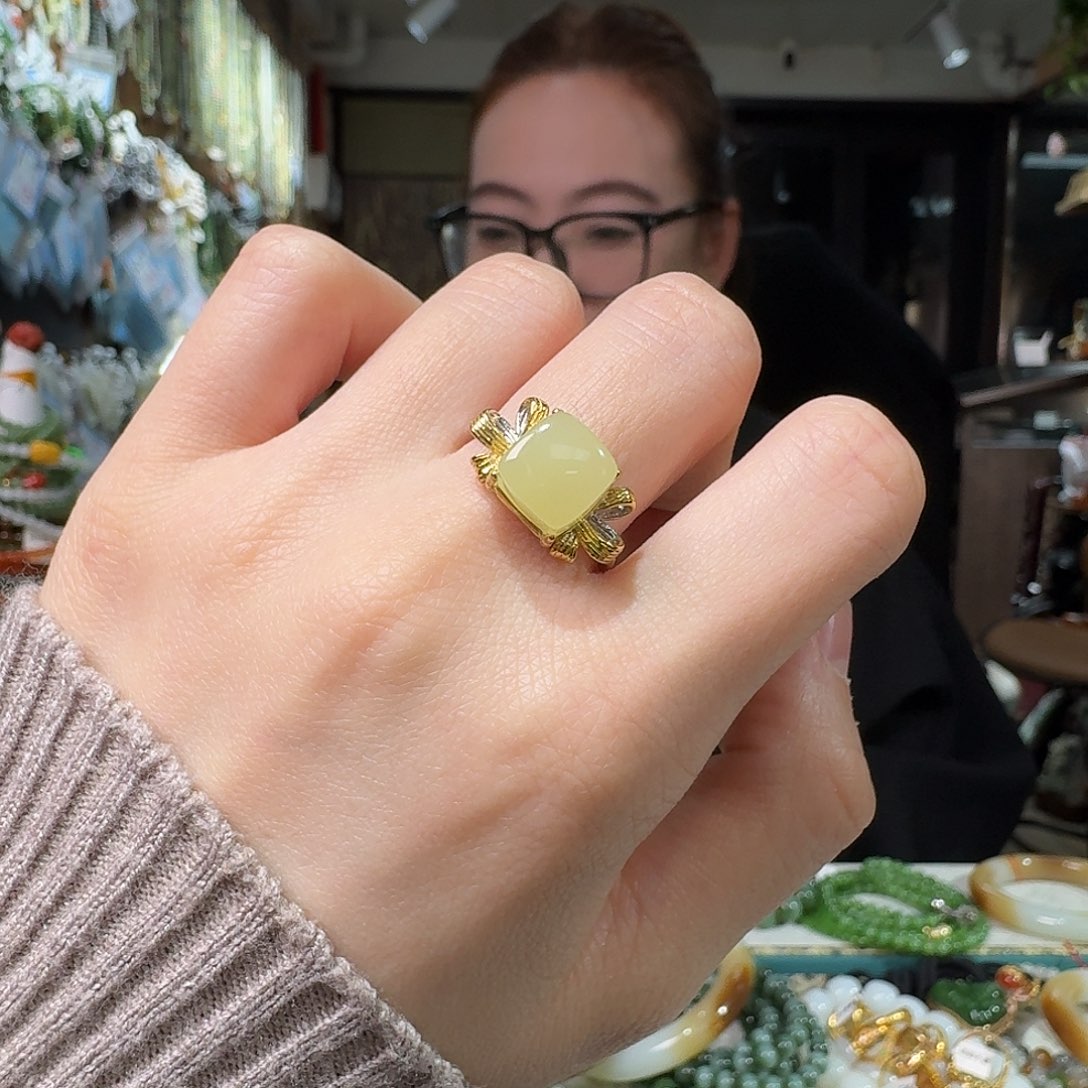 知***爷和田玉银S925镶嵌颈饰