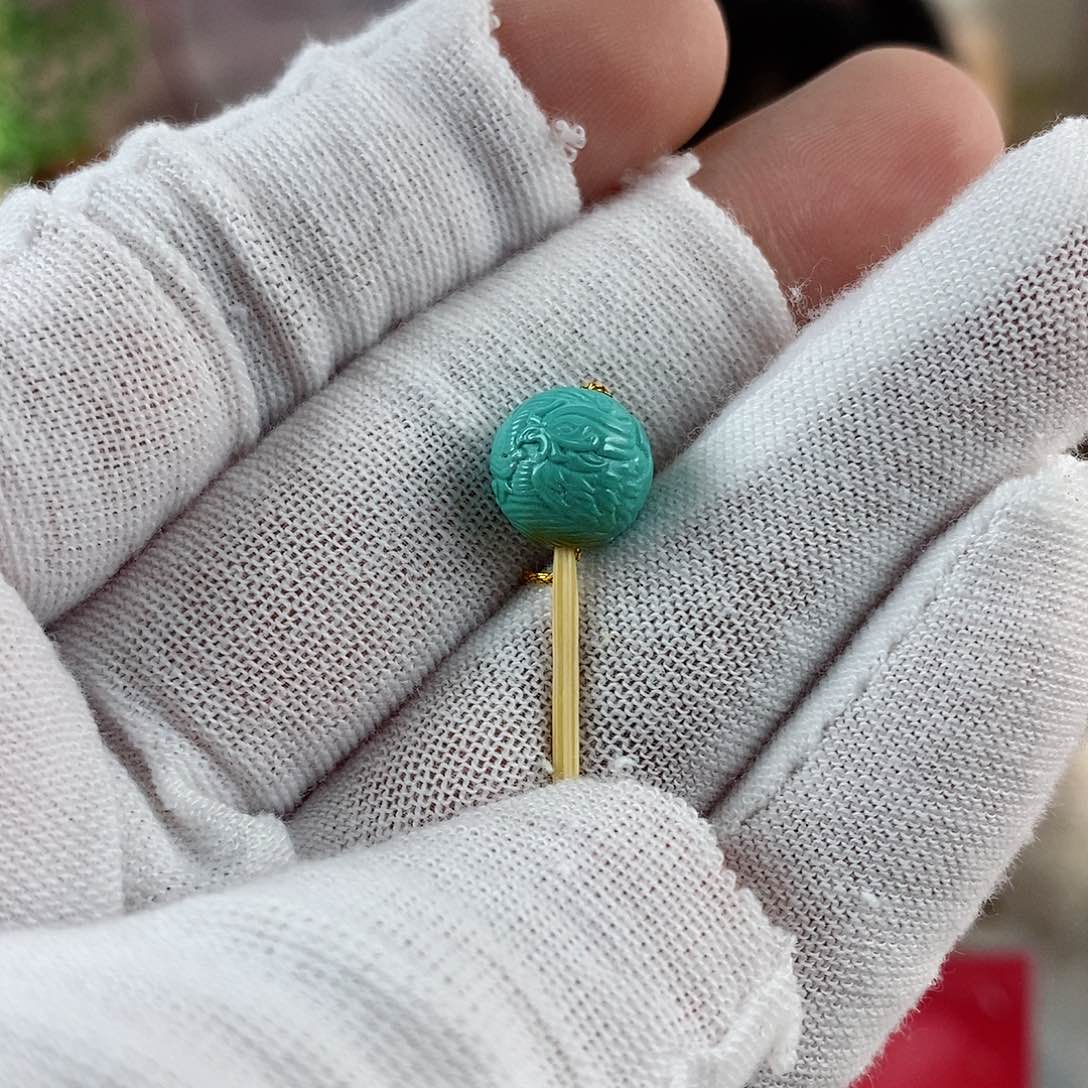 绿松石珠宝奇石未镶嵌