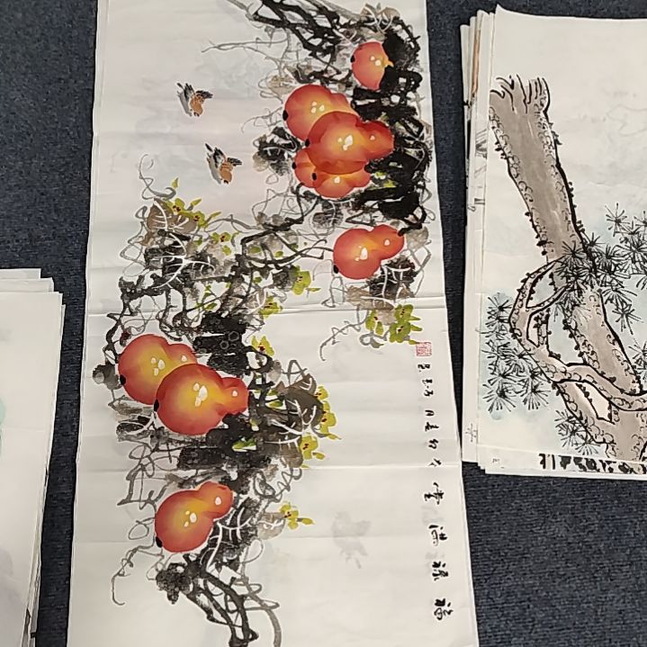 国画书法纯手绘作品等你来结缘