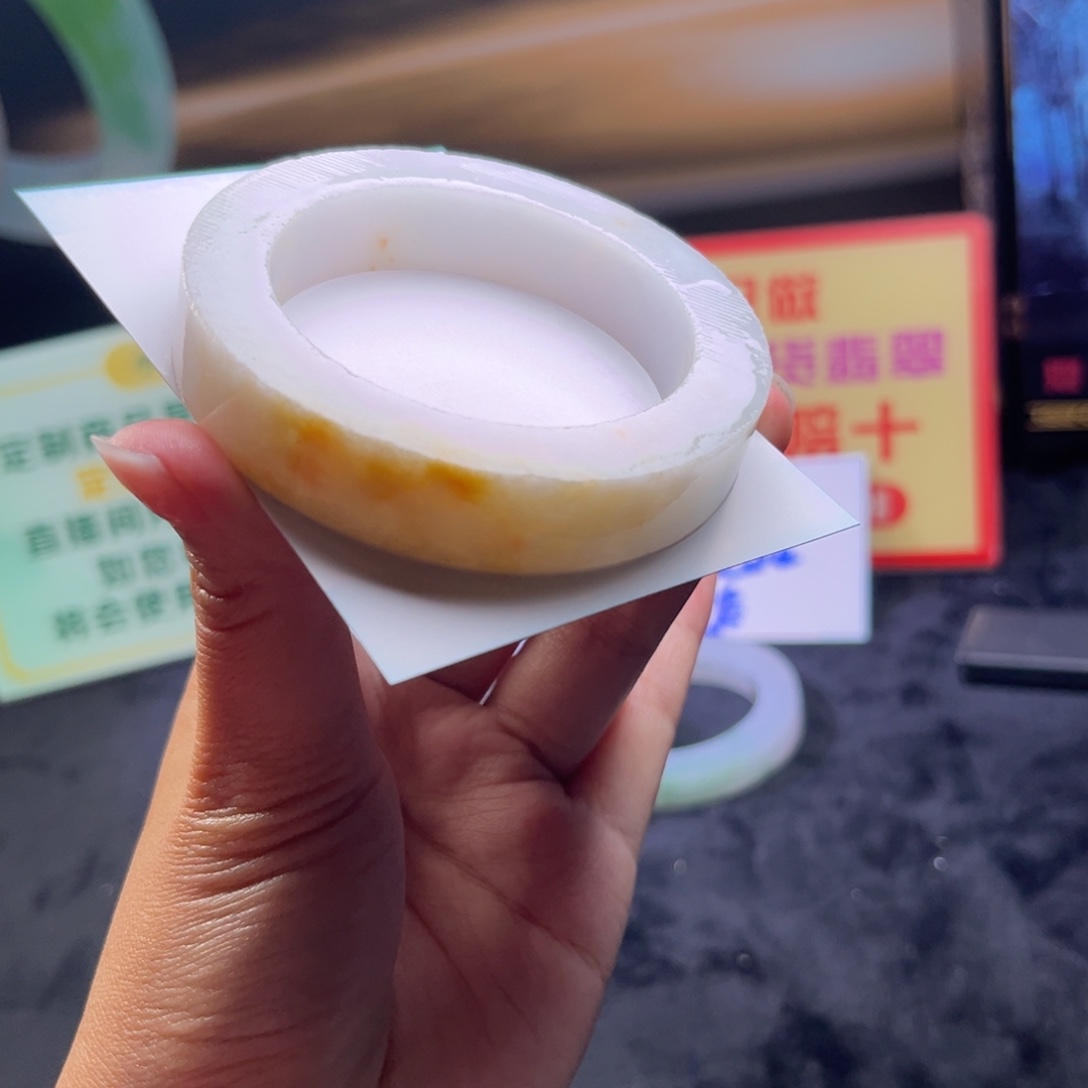 定制翡翠未镶嵌手镯53-58正
