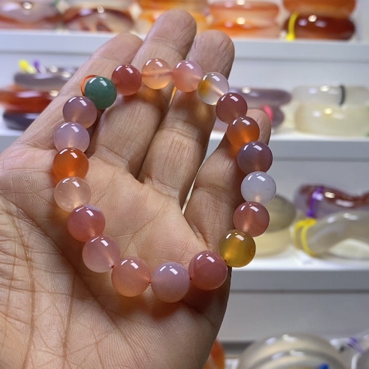 玛瑙/玉髓手链未镶嵌