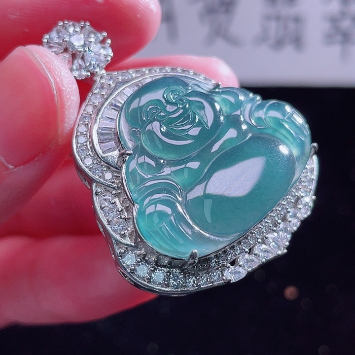 翡翠颈饰未镶嵌999999999