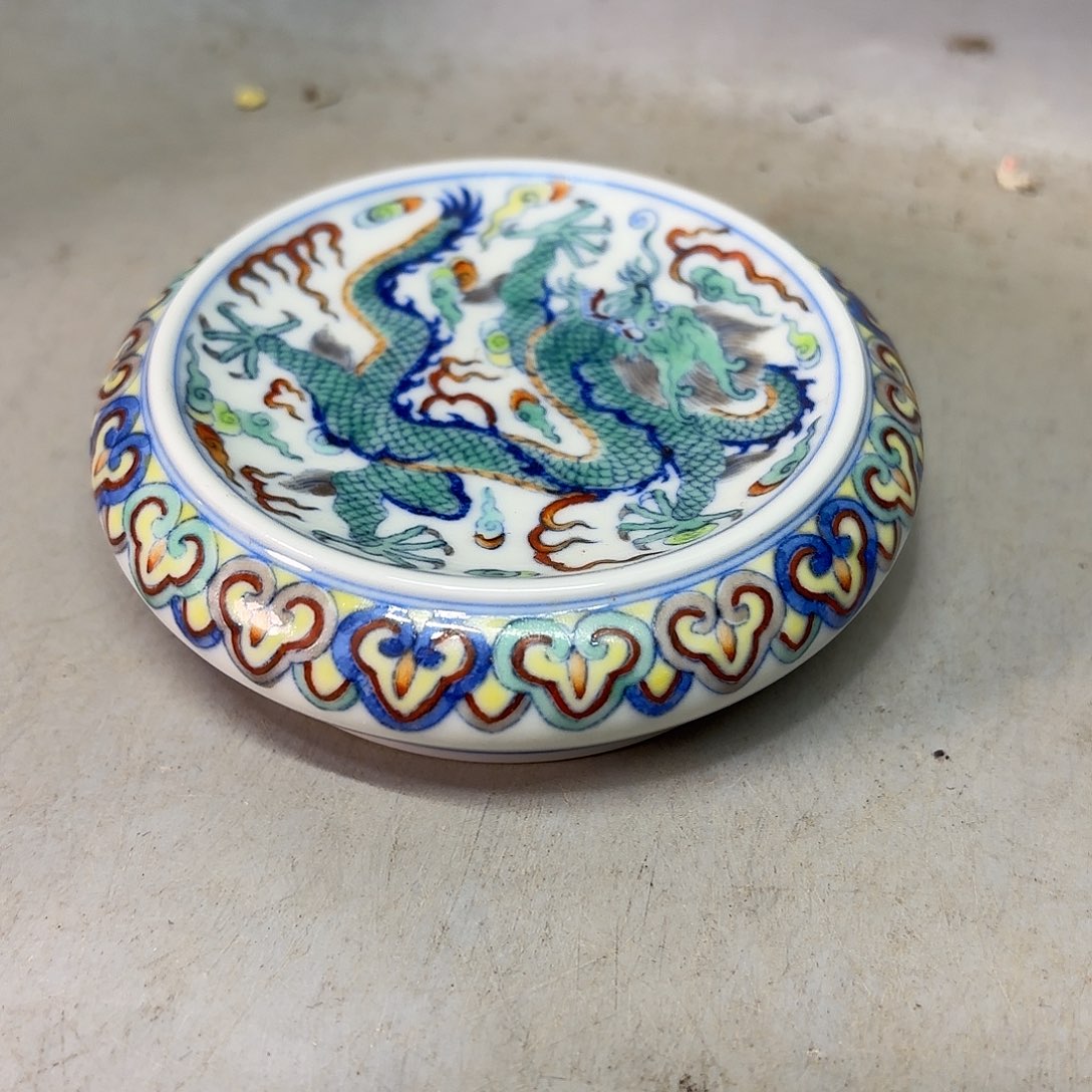 绳***罐摆件瓷现代工艺摆件