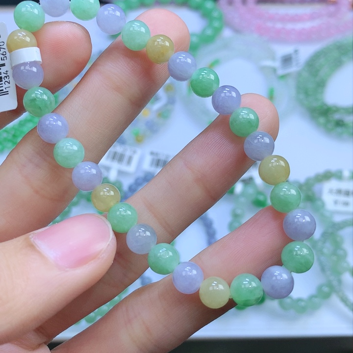 【闪购商品】翡翠手链未镶嵌冰*翡翠