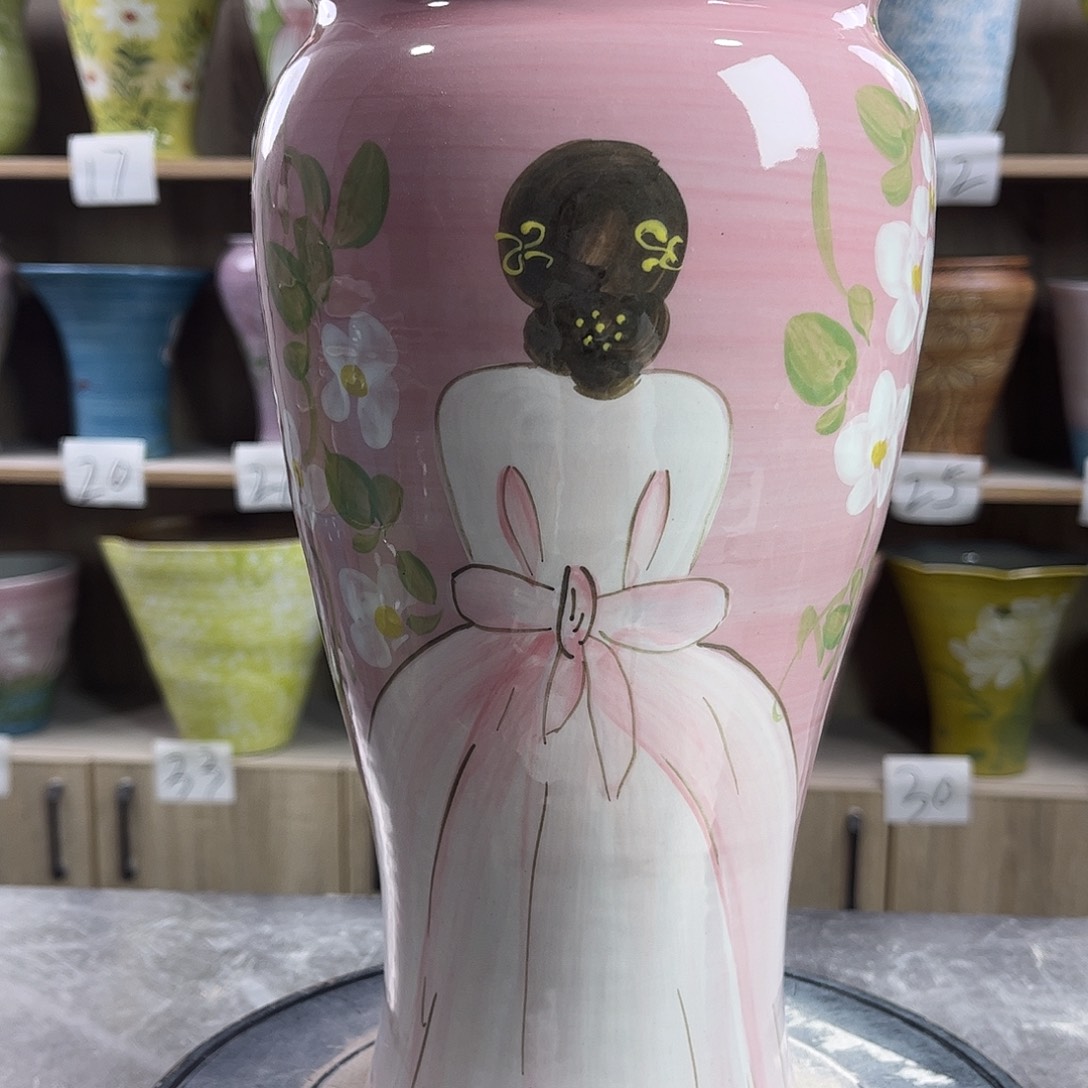 景德镇陶瓷花盆花盆