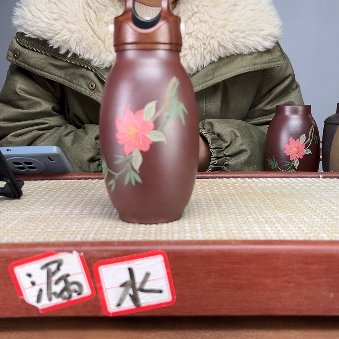 紫砂茶杯宜兴紫砂保温杯