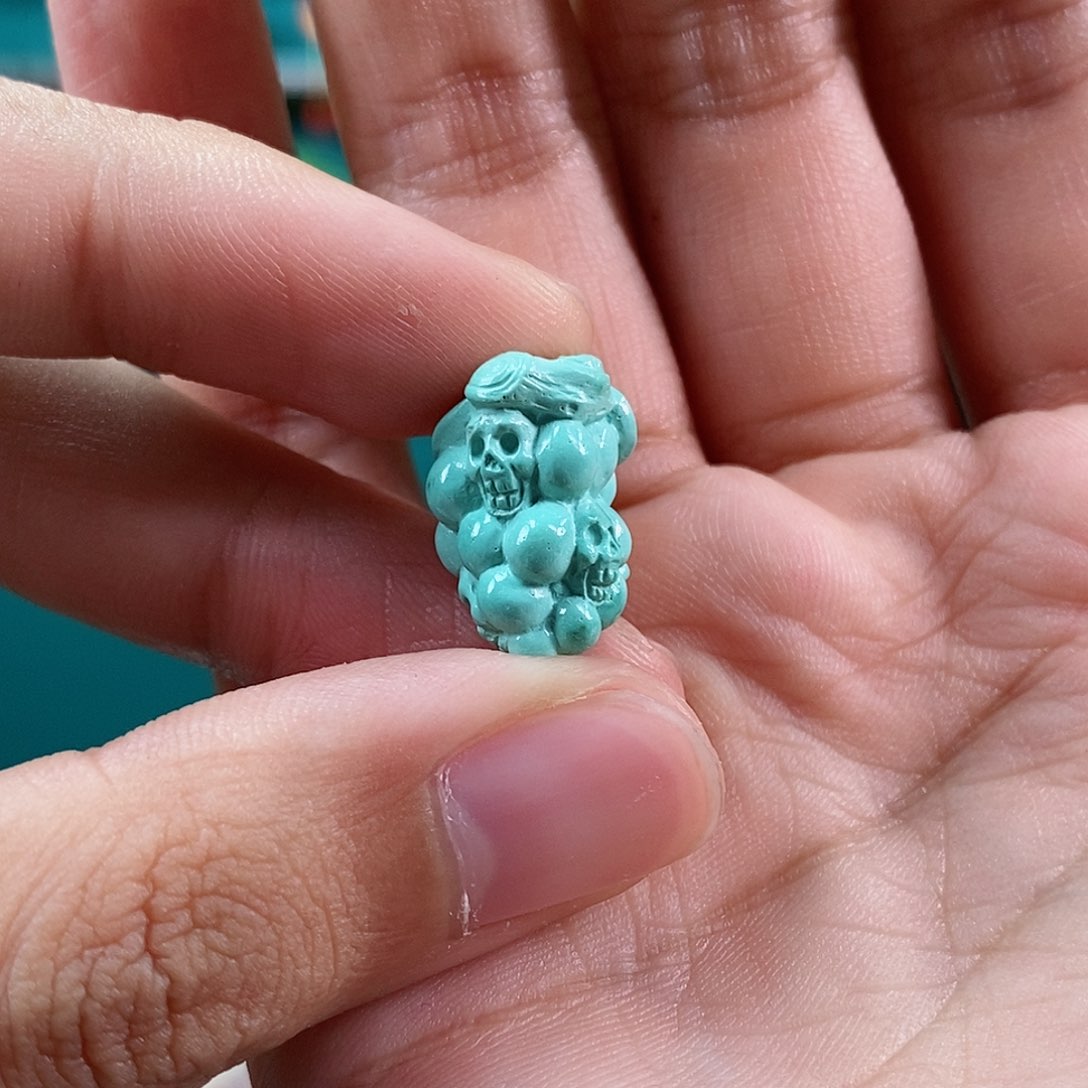 绿松石珠宝奇石未镶嵌