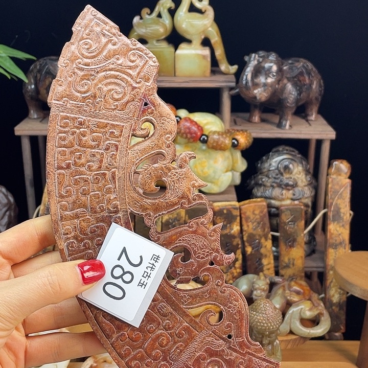 和田玉（糖玉）未镶嵌挂件