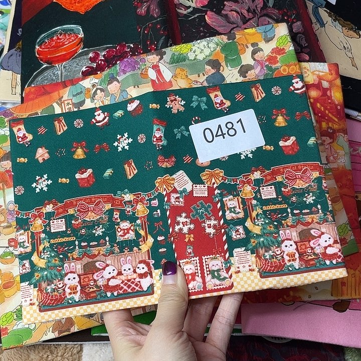 织绣A6定页仅书衣481