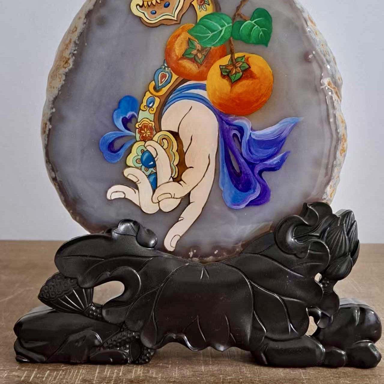 丙烯颜料纯手工绘画