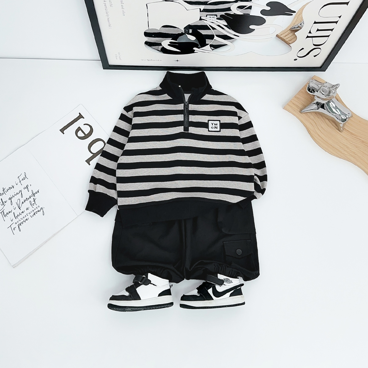 儿童卫衣长袖2025秋季新款男童秋冬上衣宝宝潮WGZ395