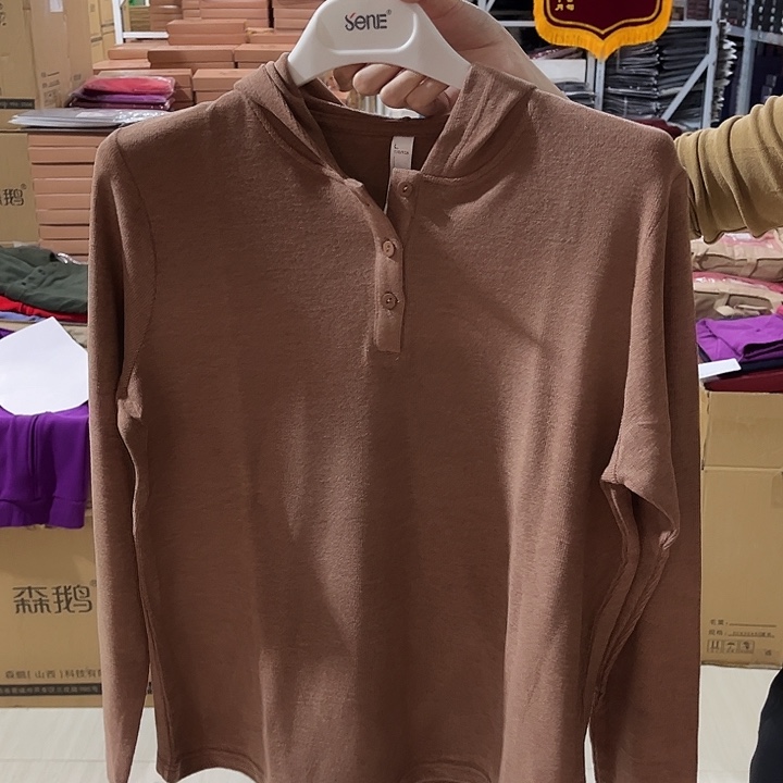 毛衫帽衫咖色175尺码128斤到145斤