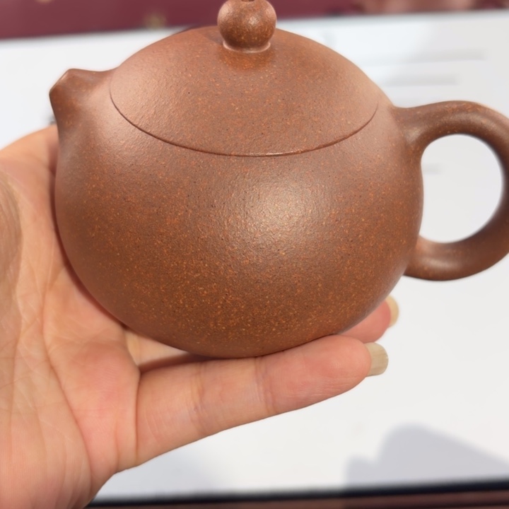 茶壶紫砂宜兴原矿桃花泥