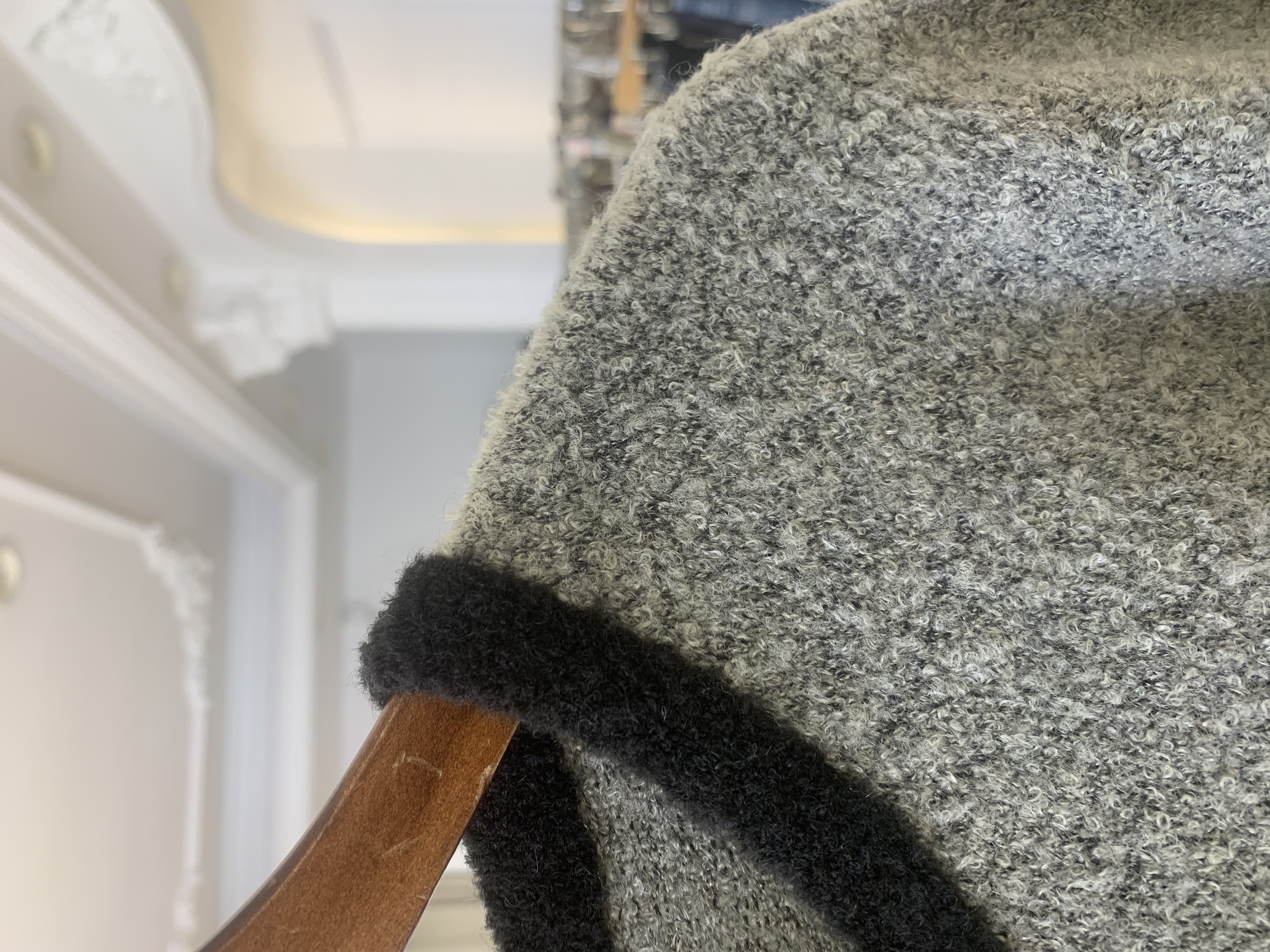 【兮希】时尚潮流百搭气质简约灰色小香风外套 ZK161