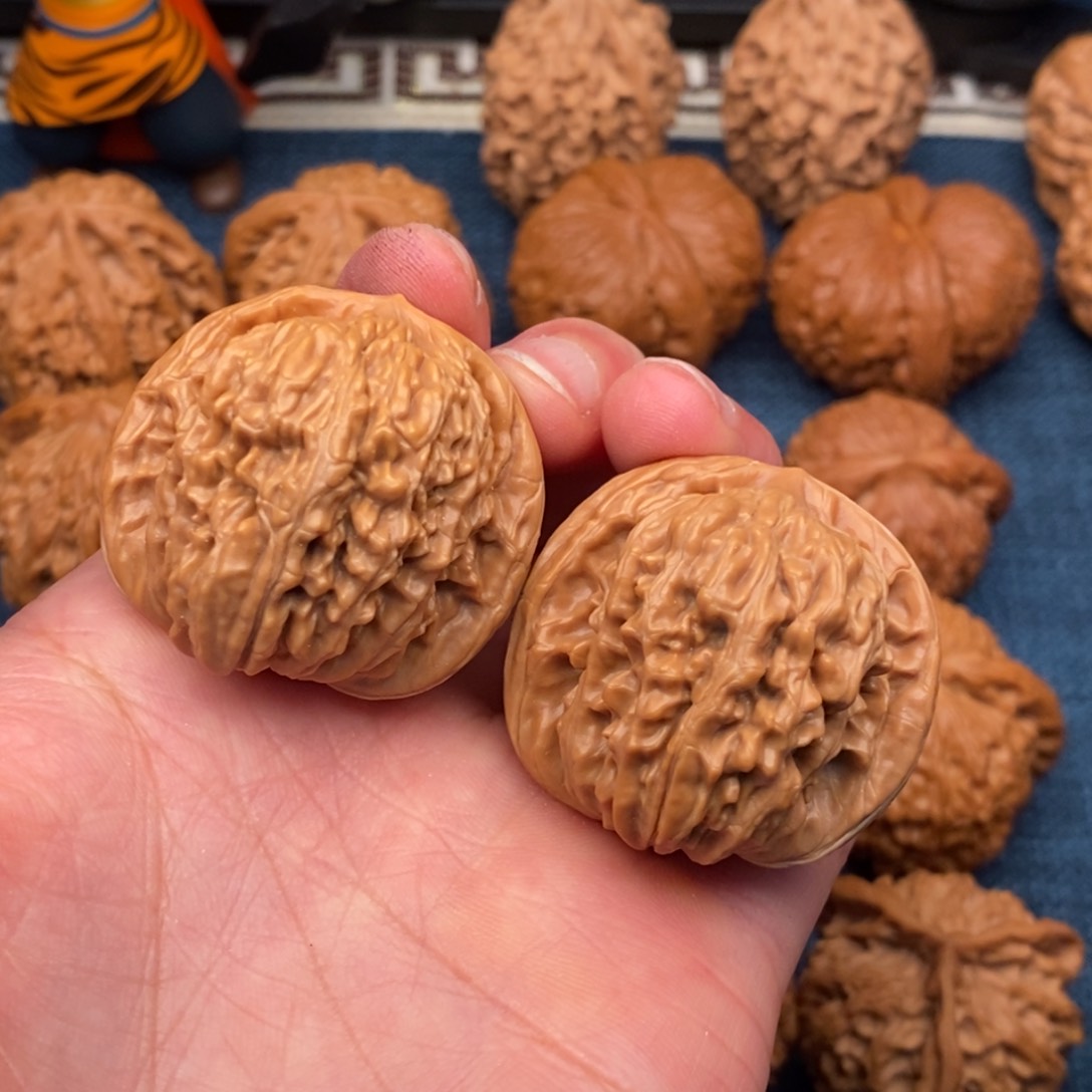 文玩核桃把件38汉高楼