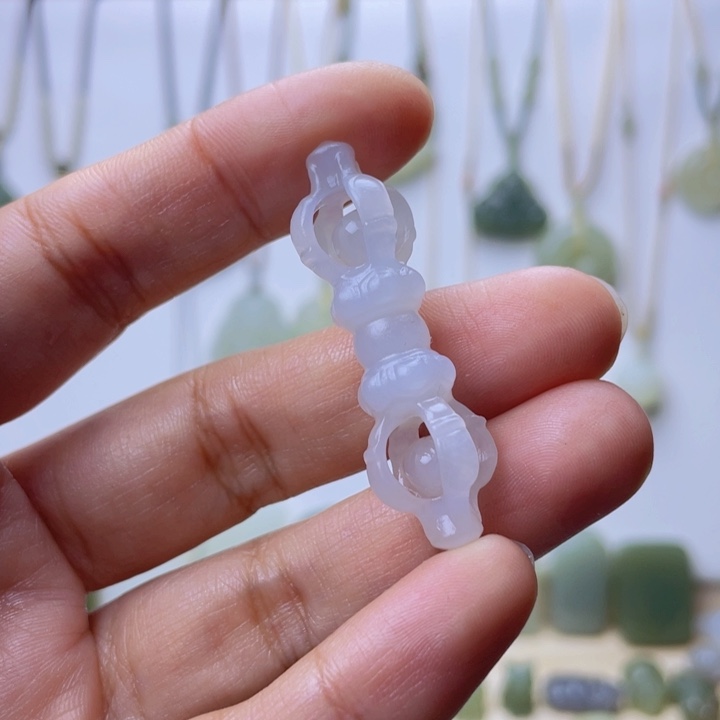 和田玉颈饰未镶嵌@**@