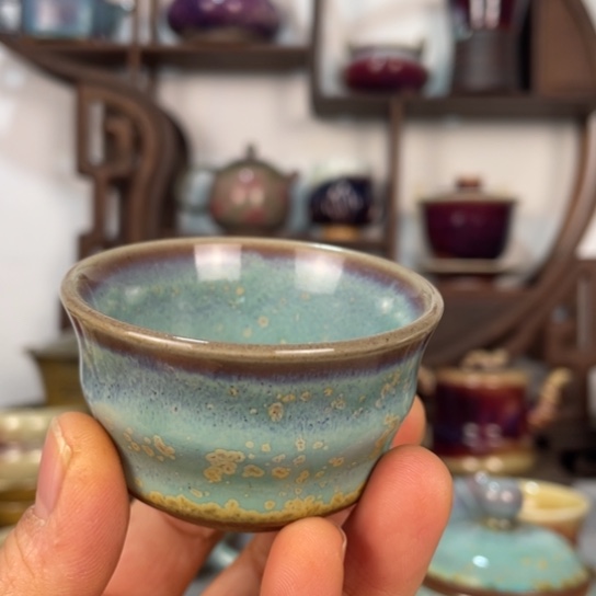 茶盏刘***好神垕钧瓷茶器