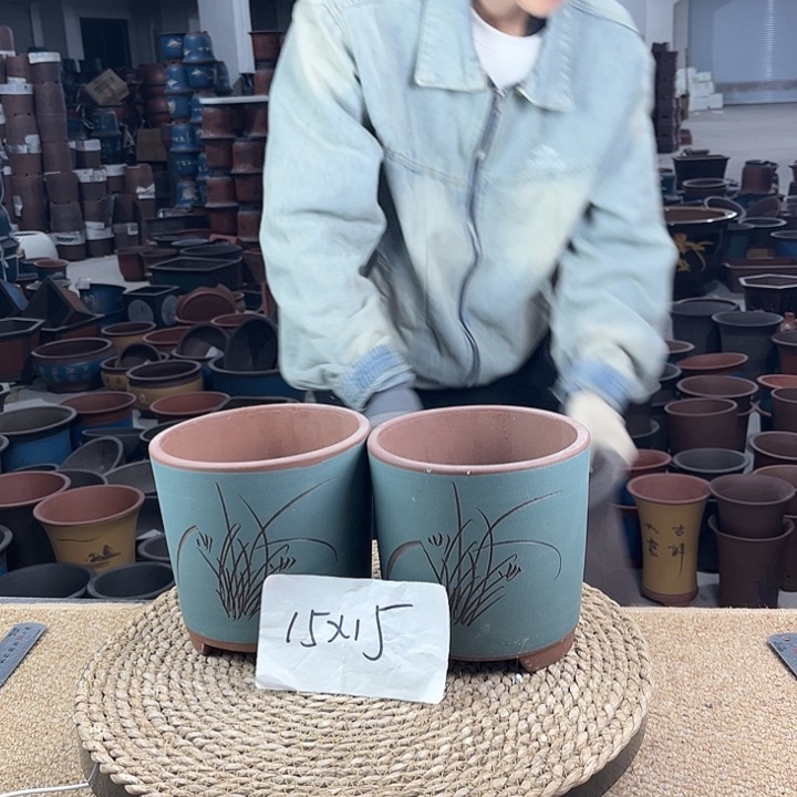 紫砂花盆紫砂花盆紫砂