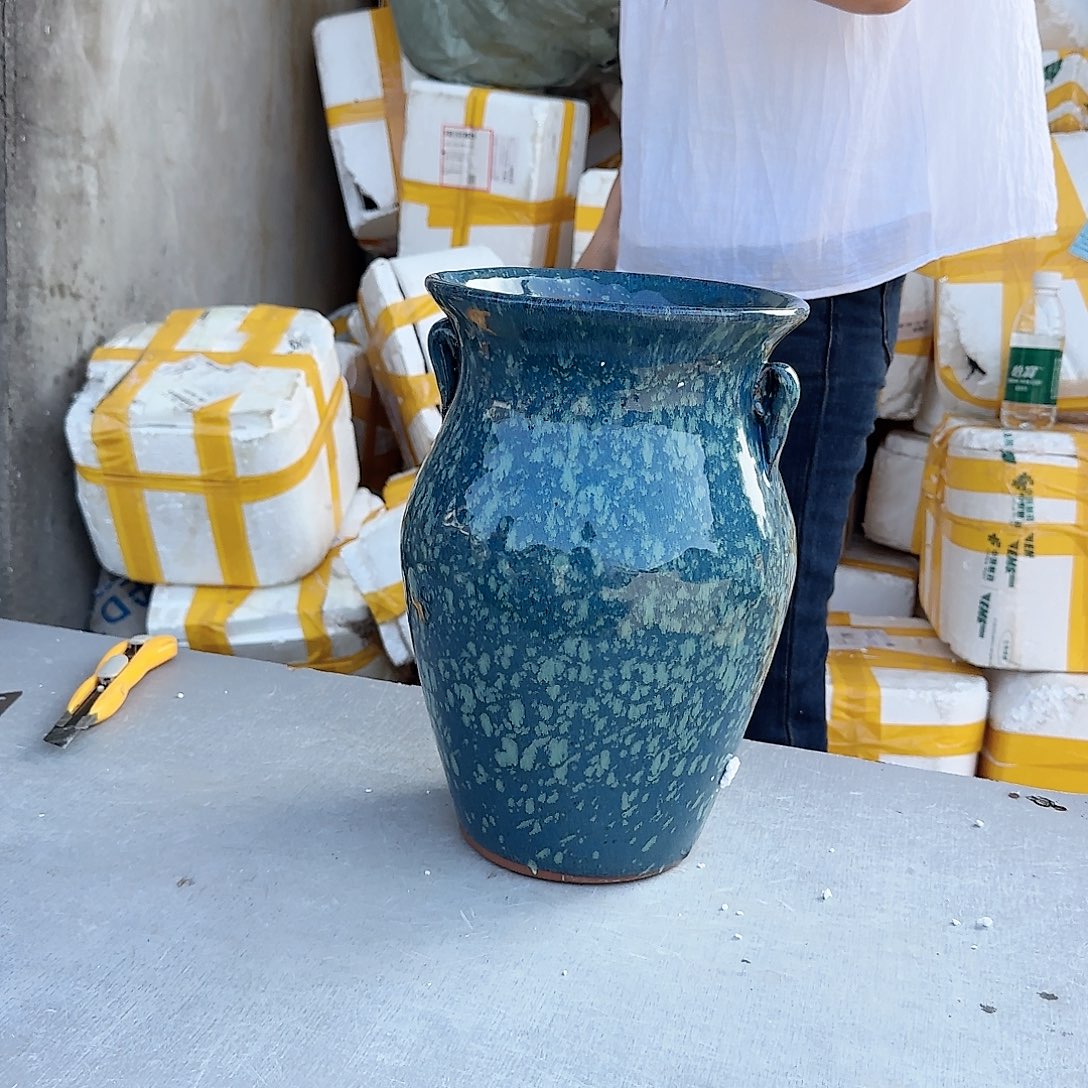 紫砂花盆王嫂花盆1005-174瑕疵