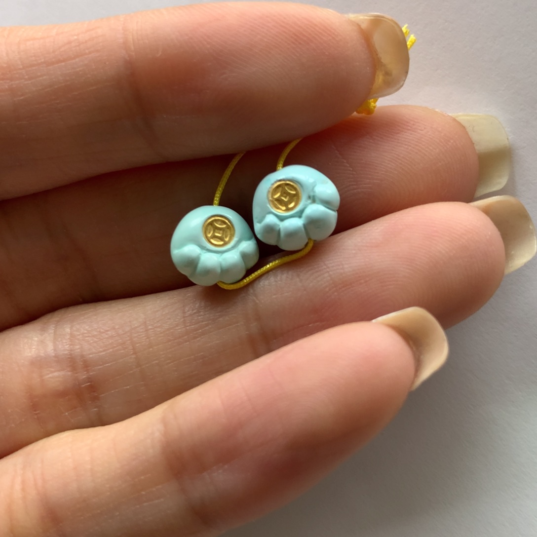 绿松石配饰未镶嵌