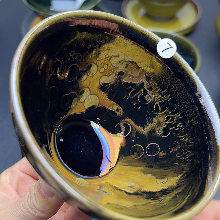 茶盏建窑建盏主人杯