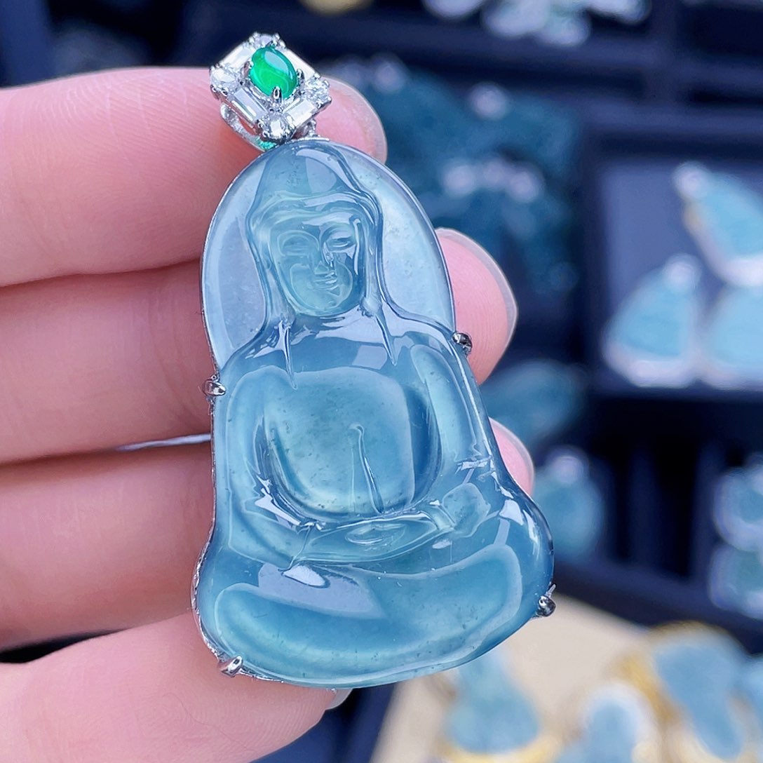 翡翠吊坠(不含链)未镶嵌