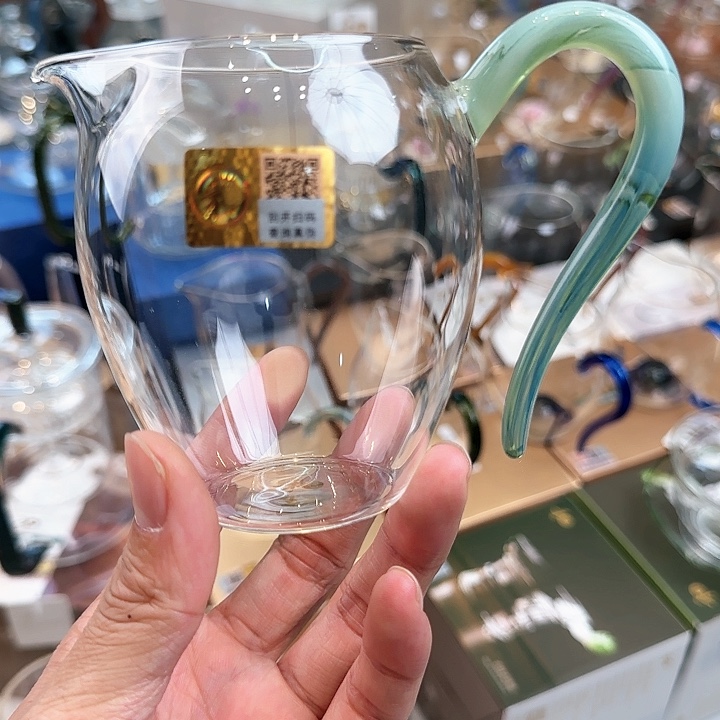 禾器凤颜青玉怡然公道杯