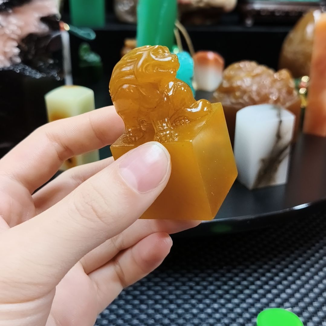 寿山石印石星*星398++++