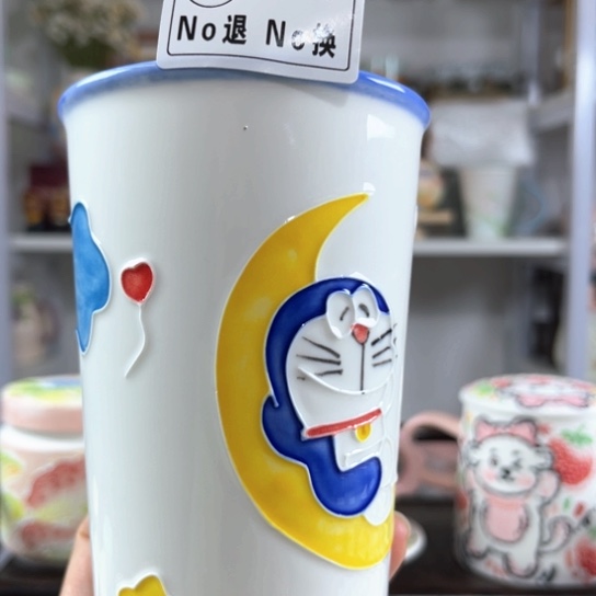 手绘高温釉下彩陶瓷