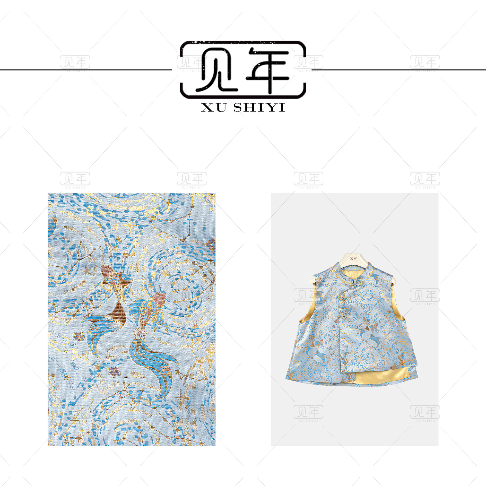 见年【妙见】新中式女装国风系列无袖百搭马夹马甲G3259