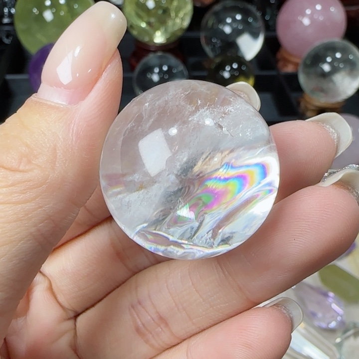 水晶天然水晶球E32未镶嵌天然