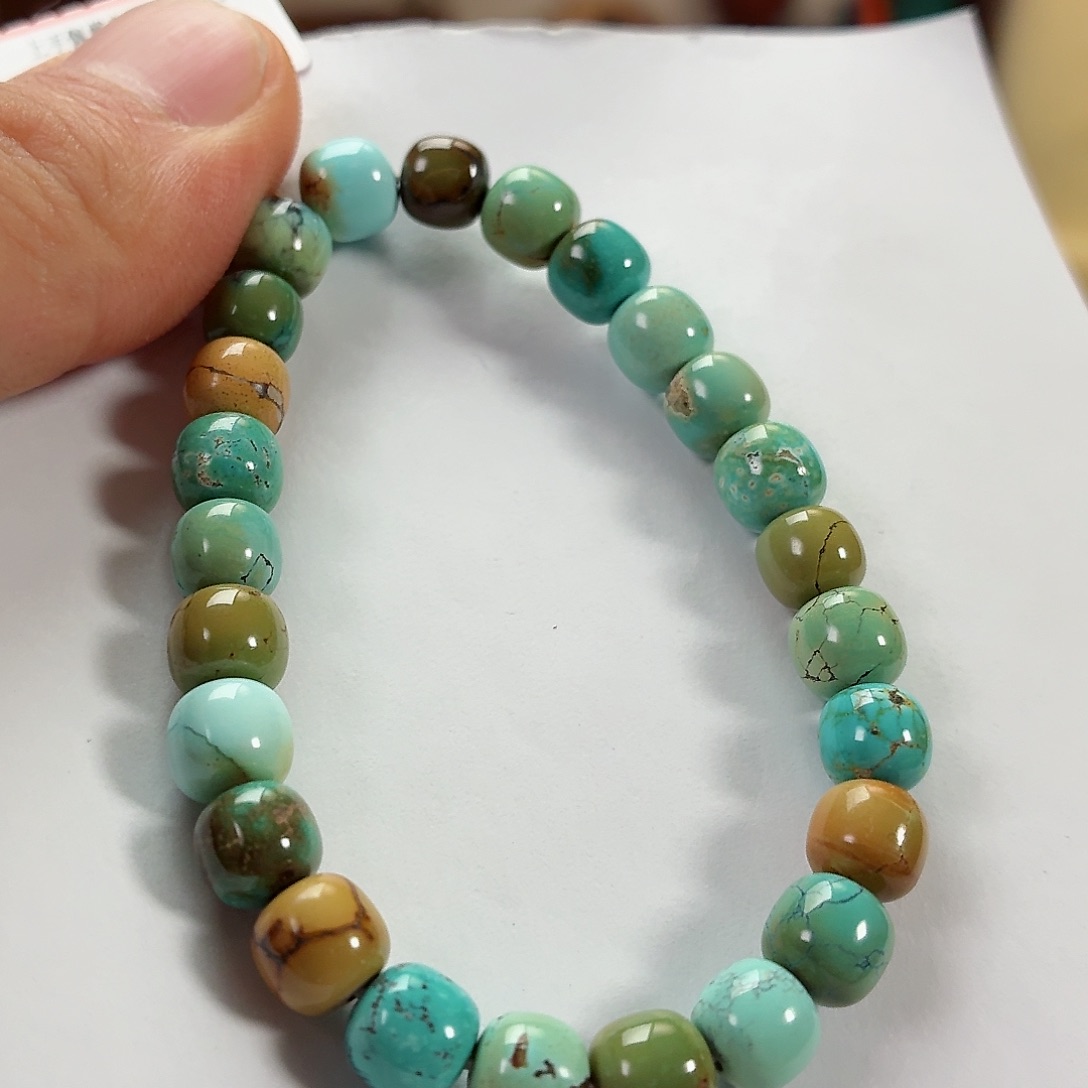 未镶嵌绿松石珠宝奇石