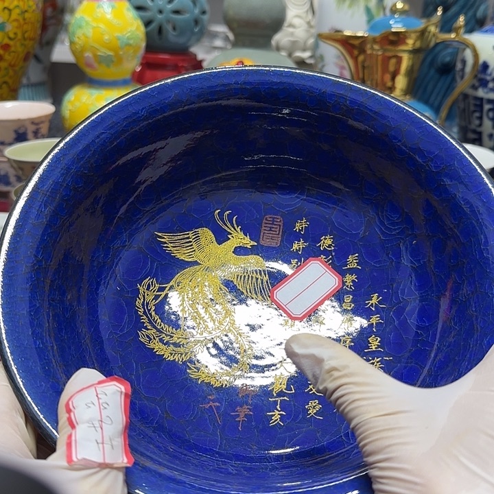 摆件工艺品瓷片装饰