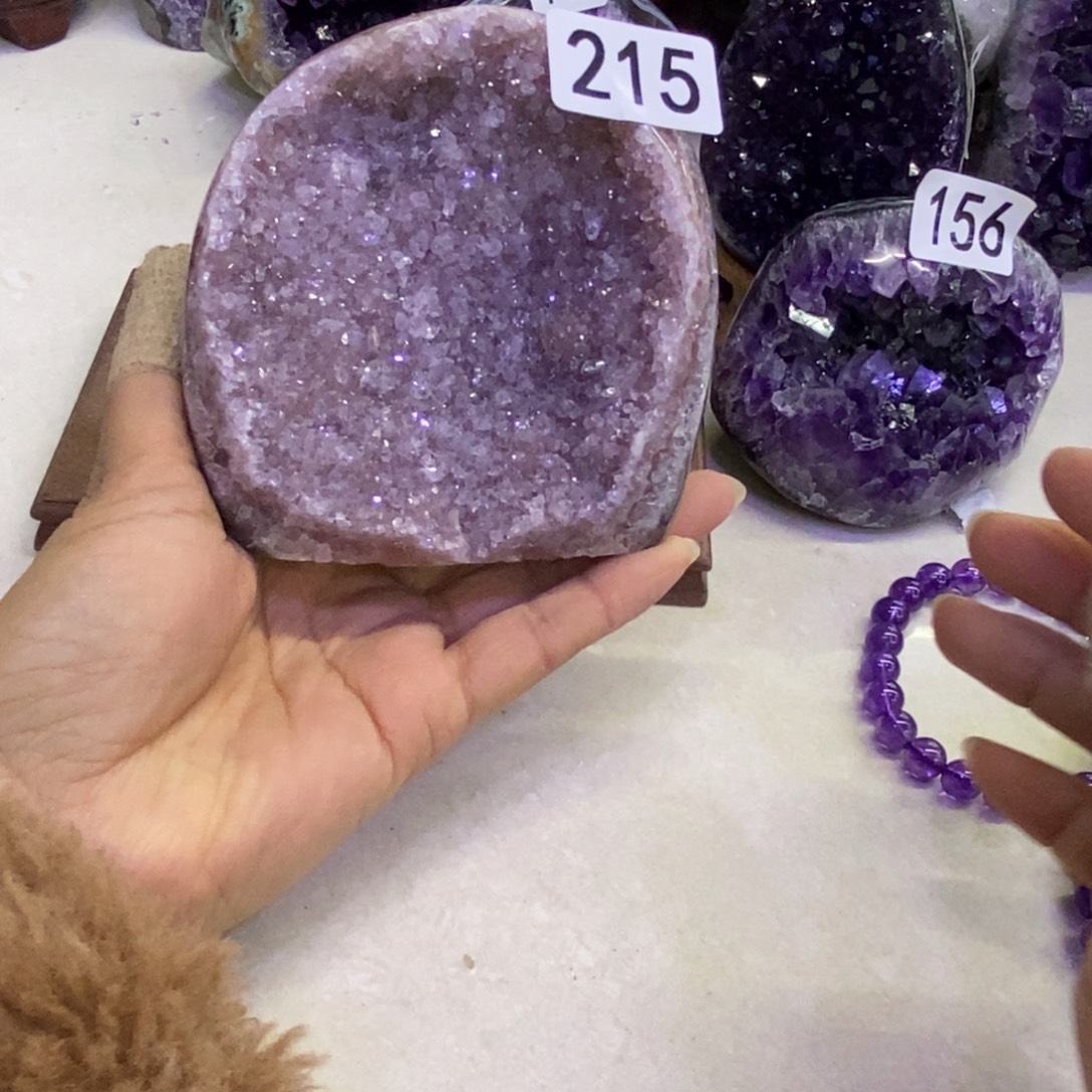 大型摆件（非配饰）紫晶未镶嵌