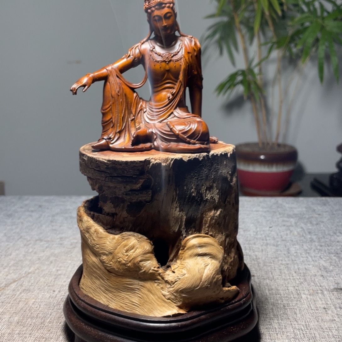 奋***成黄杨木摆件摆件工艺品