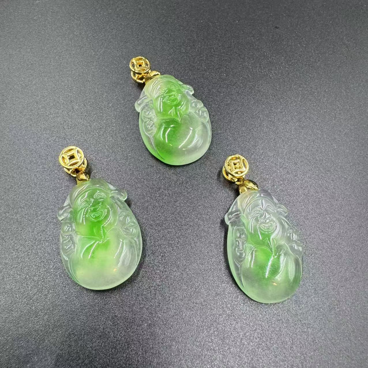 A12 精美珠宝吊坠(多样性 仅发一件) 31*21*6mm