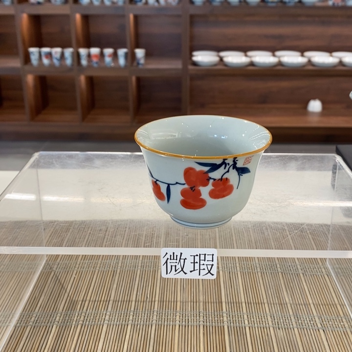 釉下老陶泥手工绘制