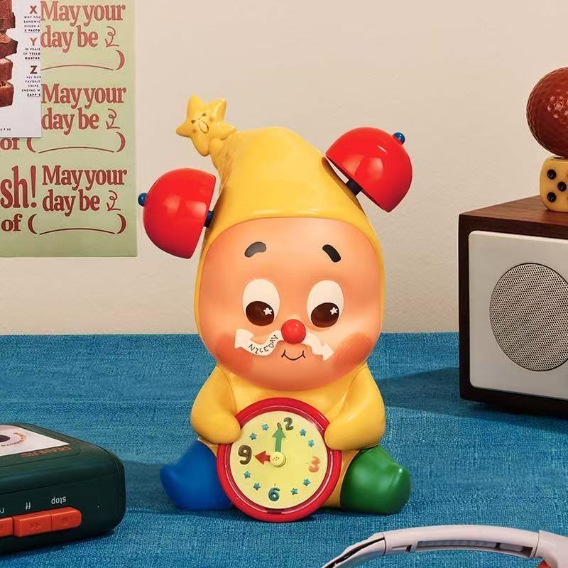 POP MART/泡泡玛特123！星星人系列-闹钟摆件（快）