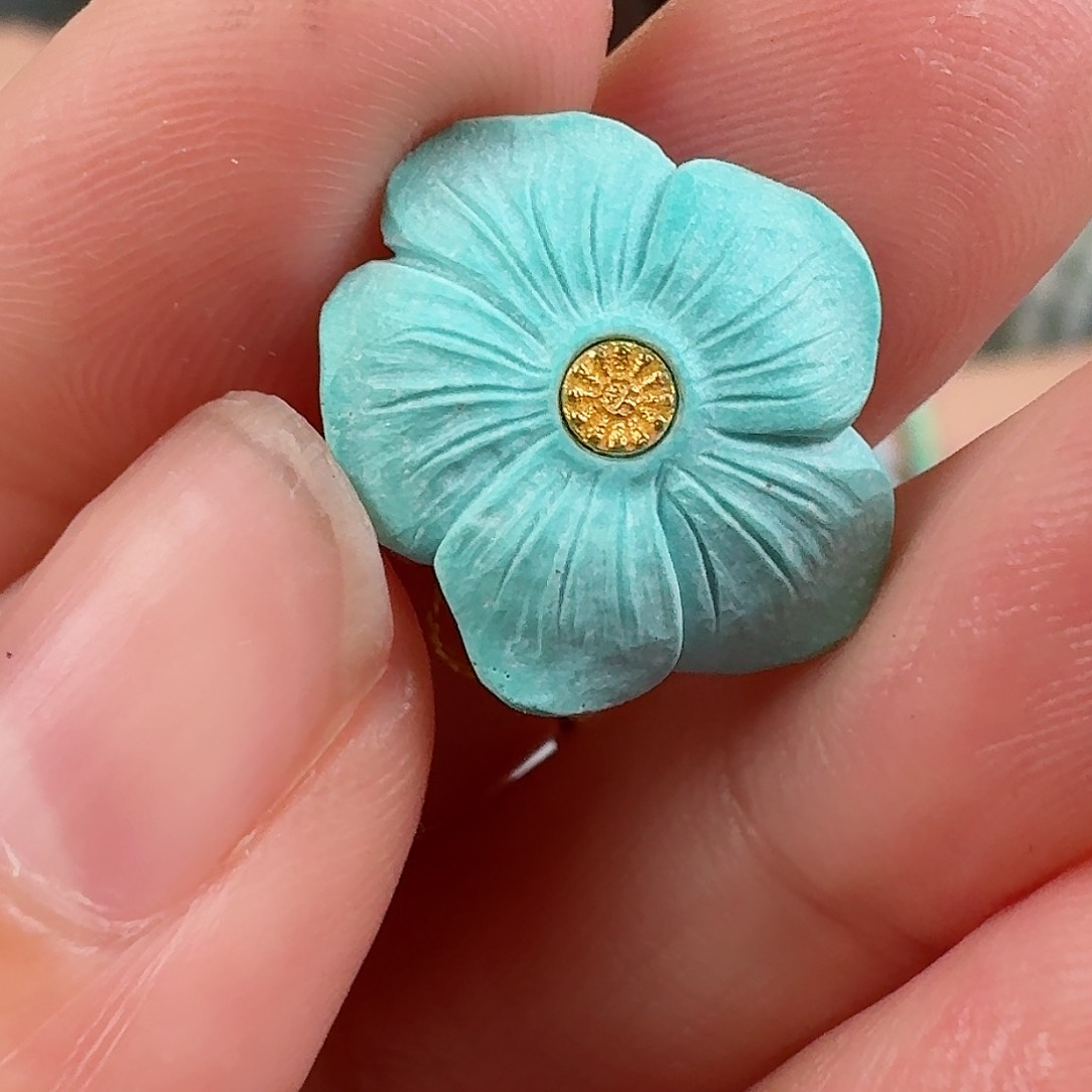 绿松石珠宝奇石未镶嵌