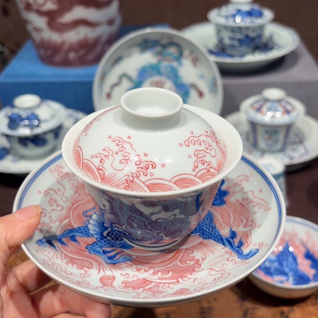 瓷片景德镇纯手工手绘