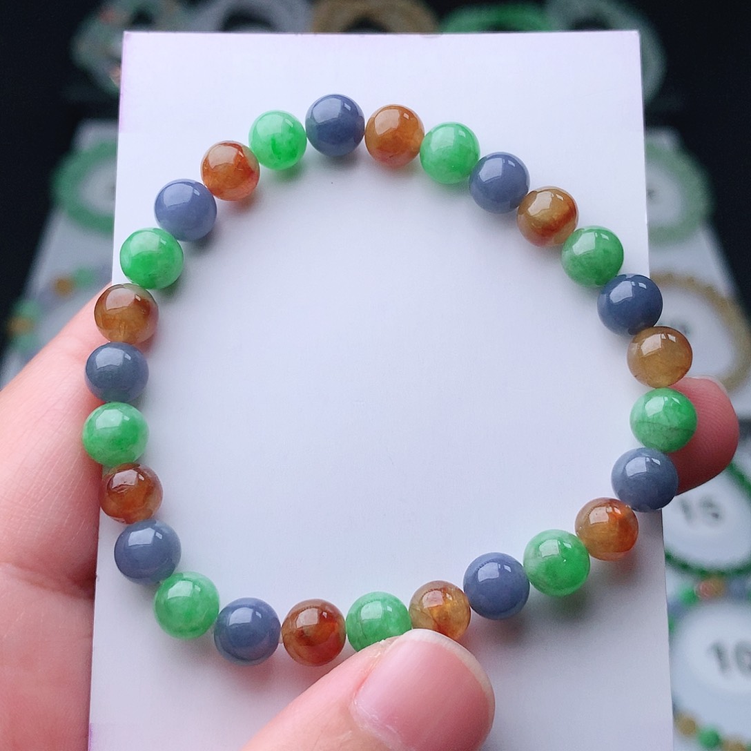 翡翠手串未镶嵌翡翠