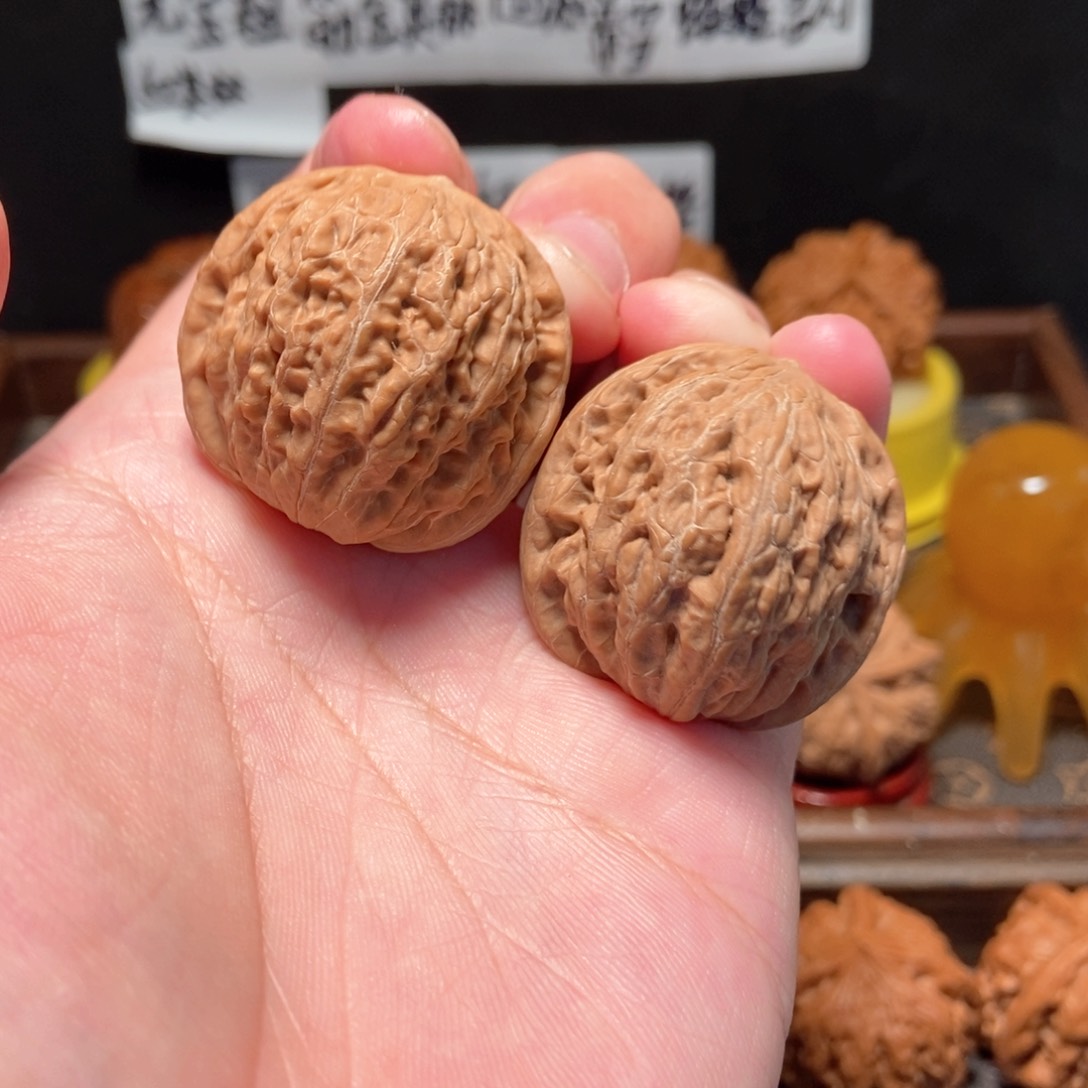 吊坠文玩核桃铁锤36尺13